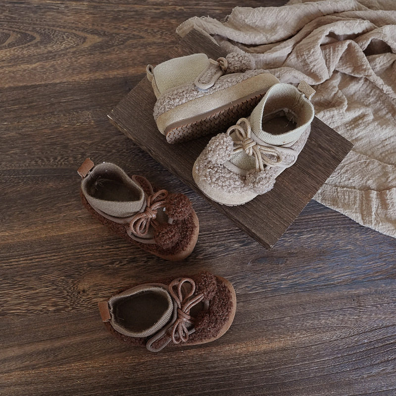 【16--26码】女童毛毛鞋冬季加绒加厚保暖棉鞋1-2--3岁宝宝学步鞋,童鞋/婴儿鞋/亲子鞋,婴儿步前鞋/袜鞋,淘宝优惠券,粉丝福利购,淘宝优惠卷