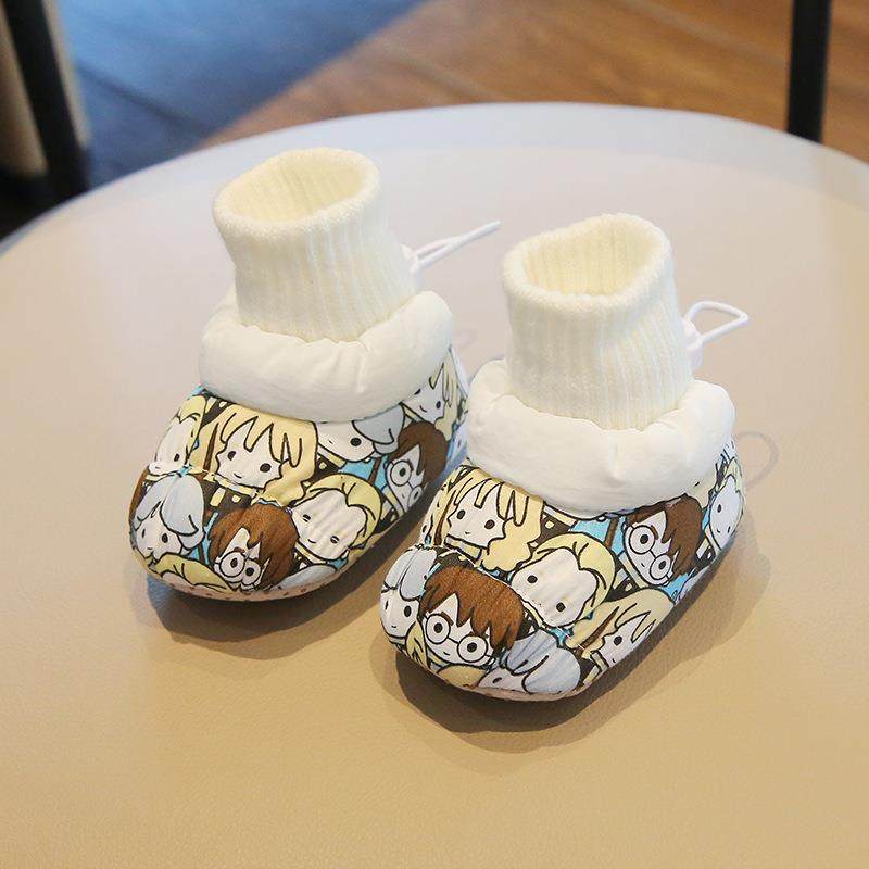 秋冬婴儿袜鞋宝宝加绒厚印花脚套保暖可爱防滑不掉学步鞋卡通男女,童鞋/婴儿鞋/亲子鞋,婴儿步前鞋/袜鞋,淘宝优惠券,粉丝福利购,淘宝优惠卷