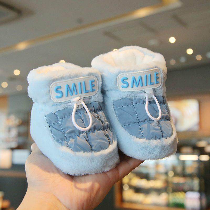 婴儿鞋秋冬加绒厚软底宝宝保暖脚套幼儿学步鞋0-3-6个月一岁男女,童鞋/婴儿鞋/亲子鞋,婴儿步前鞋/袜鞋,淘宝优惠券,粉丝福利购,淘宝优惠卷