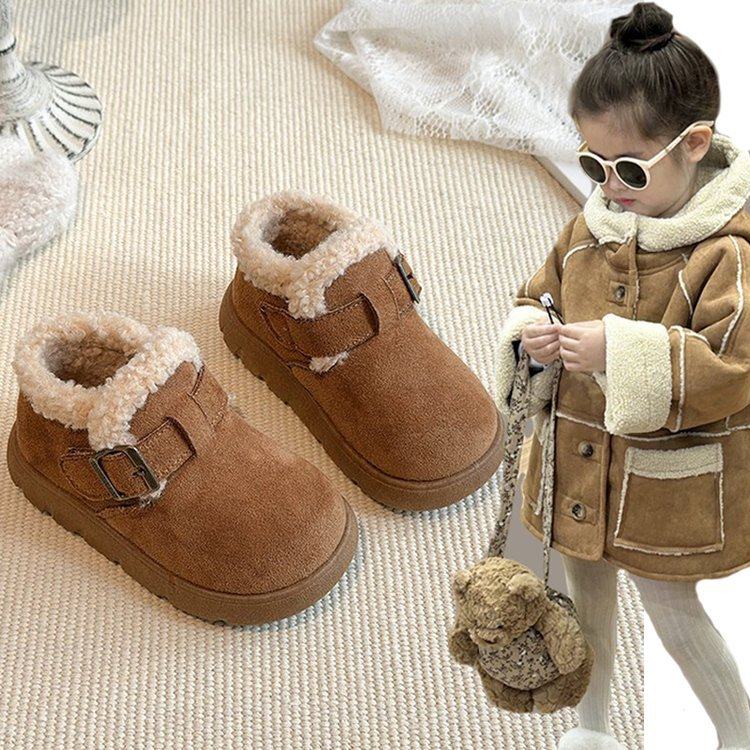 女童勃肯鞋冬季2026新款儿童雪地靴女孩加绒保暖毛毛鞋宝宝棉鞋潮,童鞋/婴儿鞋/亲子鞋,雪地靴,淘宝优惠券,粉丝福利购,淘宝优惠卷