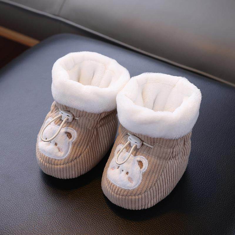 秋冬婴儿加厚棉鞋卡通可爱学步鞋宝宝加绒保暖护脚套软底防掉男女,童鞋/婴儿鞋/亲子鞋,婴儿步前鞋/袜鞋,淘宝优惠券,粉丝福利购,淘宝优惠卷