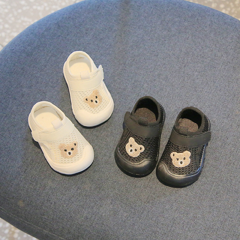 宝宝学步鞋网鞋刺绣小熊运动鞋女婴男小童软底透气春秋1一3岁童鞋,童鞋/婴儿鞋/亲子鞋,婴儿步前鞋/袜鞋,淘宝优惠券,粉丝福利购,淘宝优惠卷
