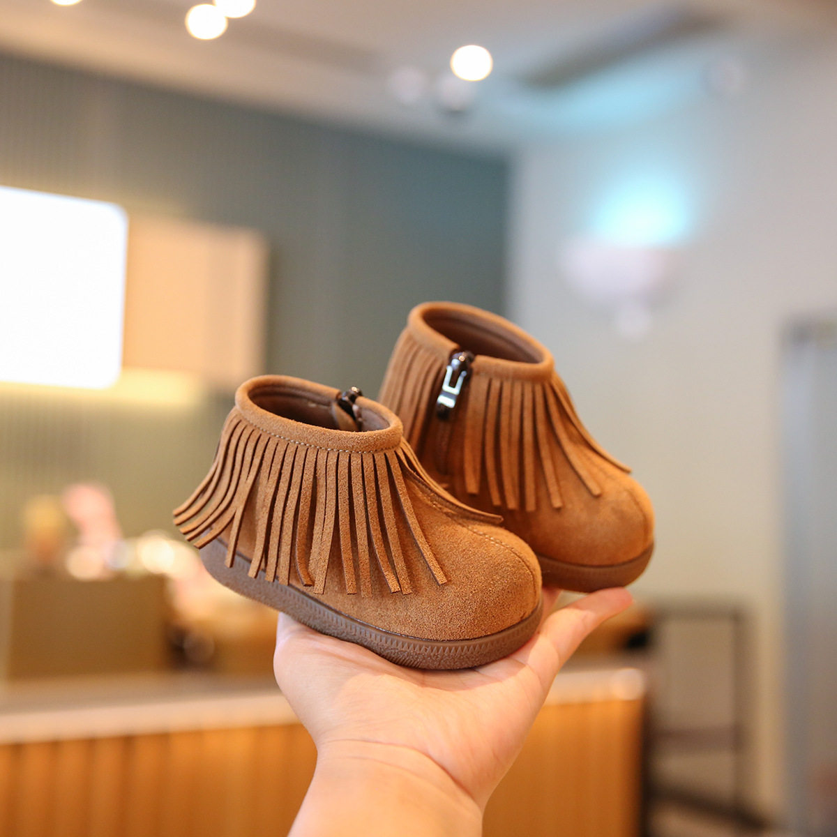 小步点女宝靴子秋冬婴儿软底学步鞋防滑女宝宝鞋子公主鞋女童短靴,童鞋/婴儿鞋/亲子鞋,婴儿步前鞋/袜鞋,淘宝优惠券,粉丝福利购,淘宝优惠卷