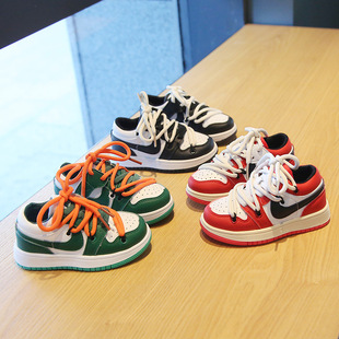 儿童板鞋春秋季新款休闲女童低帮运动鞋子童鞋男童大中童鞋学步鞋