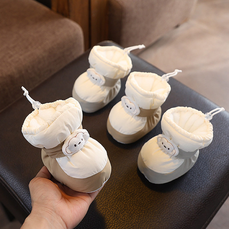 冬季高帮加绒学步鞋3-12个月男女宝宝卡通防掉加绒学步鞋,童鞋/婴儿鞋/亲子鞋,婴儿步前鞋/袜鞋,淘宝优惠券,粉丝福利购,淘宝优惠卷