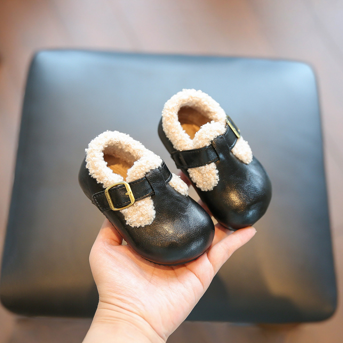 小步点宝宝勃肯鞋女宝鞋子冬季加绒保暖儿童棉鞋软底婴儿学步鞋男,童鞋/婴儿鞋/亲子鞋,婴儿步前鞋/袜鞋,淘宝优惠券,粉丝福利购,淘宝优惠卷