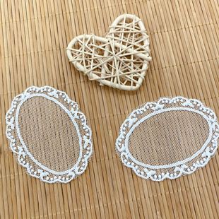 蕾丝网纱刺绣贴花补丁蚊帐缝纫补贴服装 设计漫画展加工扎包应援扇