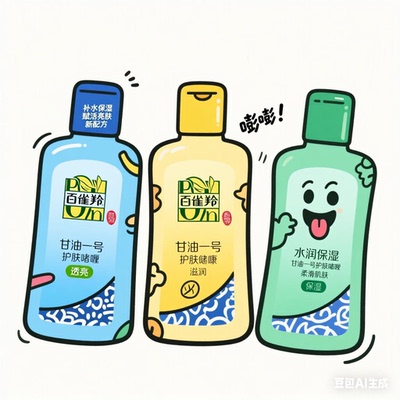 百雀羚凤凰甘油一号*2瓶