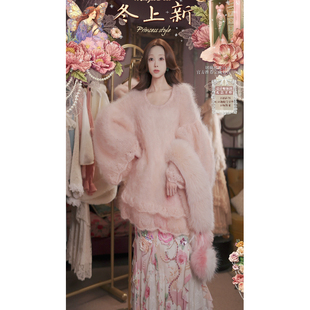 超幼羊毛裙4件套80 冬日玫瑰 120 洛可可至臻 1203直播195