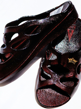 KUAN MING冠铭拖鞋女外穿居家洗澡室内中老年防滑耐磨拖鞋618