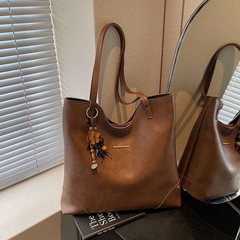 高级感复古托特包包女2026新款大容量妈妈包通勤百搭手提单肩大包,箱包皮具/热销女包/男包,单肩包,淘宝优惠券,粉丝福利购,淘宝优惠卷