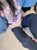 早春款 可一字肩拼色荷叶边重工珠片花朵衬衫