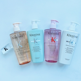 双重功能 白金赋活 洗发水500ml 卡诗釉光玫瑰 正品 气姜 80ml 元