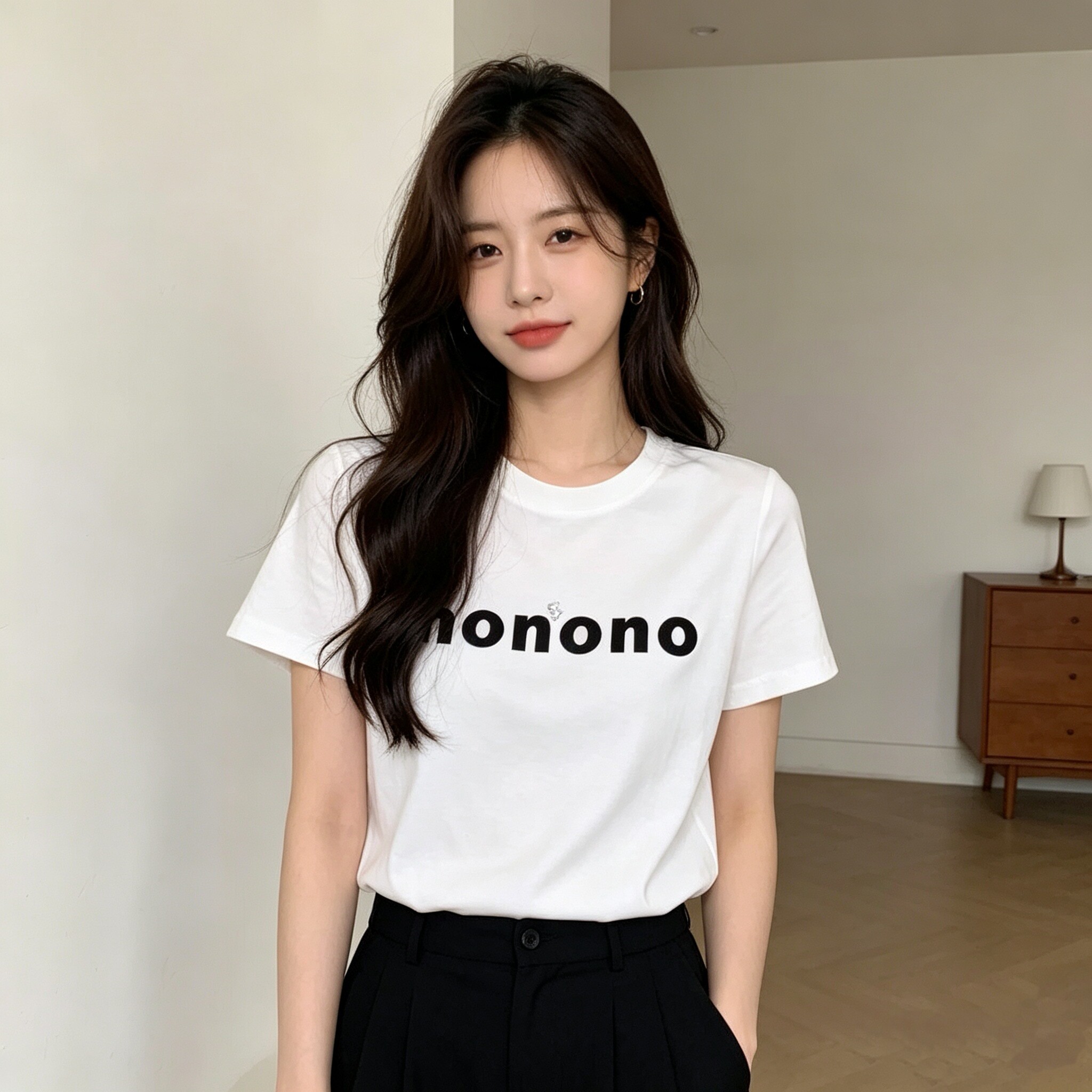 欧版字母T恤欧洲站夏季弹力舒适时尚设计感休闲短袖上衣女