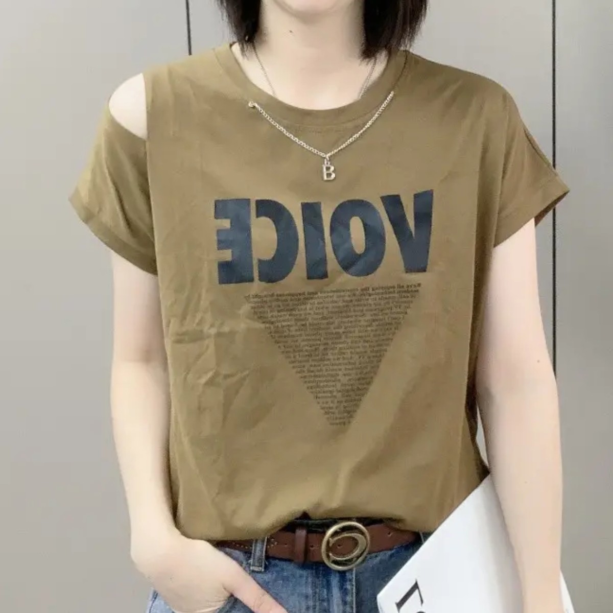 t恤女新款夏季休闲圆领短袖韩版时尚百搭显瘦宽松小众女装上衣