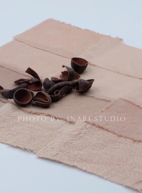 稻荷Inari 莲子壳 粉色系天然植物染料 草木染材 手工扎染印染DIY