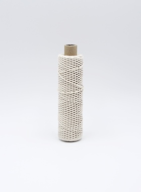 稻荷Inari 天然棉线绳100m 米黄色百米  植物草木扎染 DIY工具