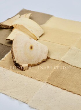 稻荷Inari 柘木 黄色系天然植物染料 草木染材 手工扎染印染DIY