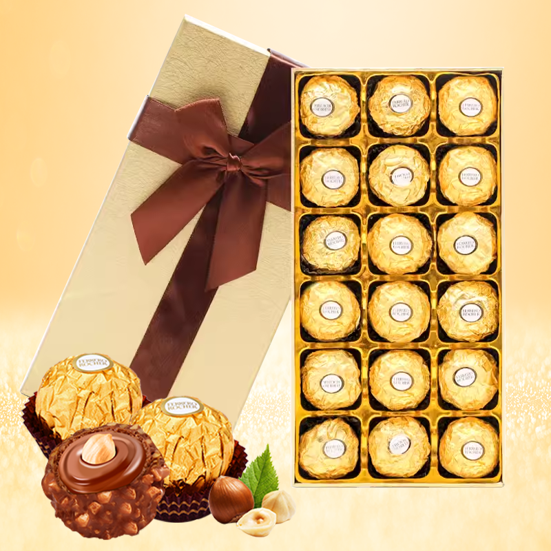 费列罗FERRERO巧克力礼盒装年货新年圣诞节礼物送女友节日零食