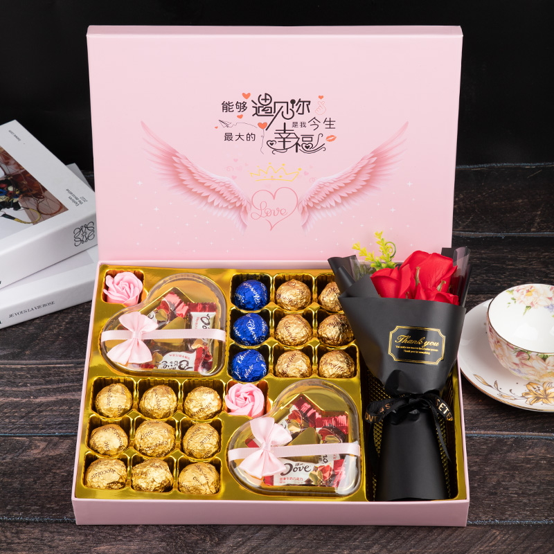 德芙巧克力礼盒装圣诞节糖果礼物