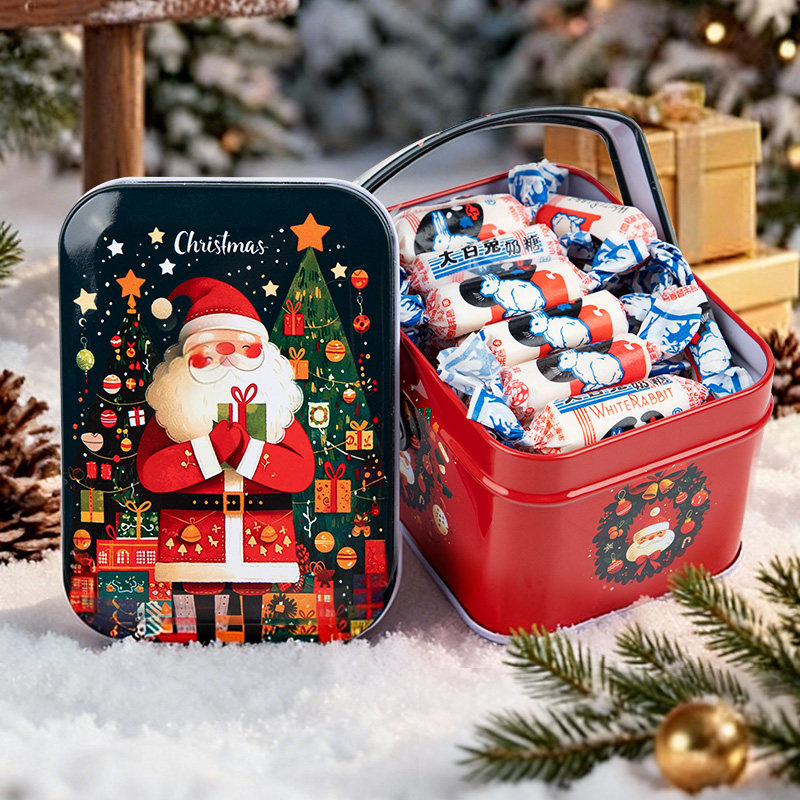 圣诞节大白兔奶糖旗舰店正品礼盒装原味水果多口味儿童糖果喜糖