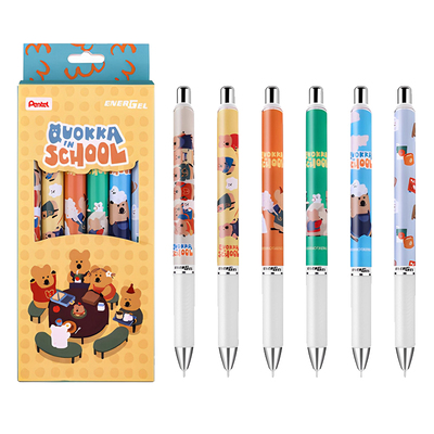 派通柿子椒熊BLN75中性笔黑色0.5