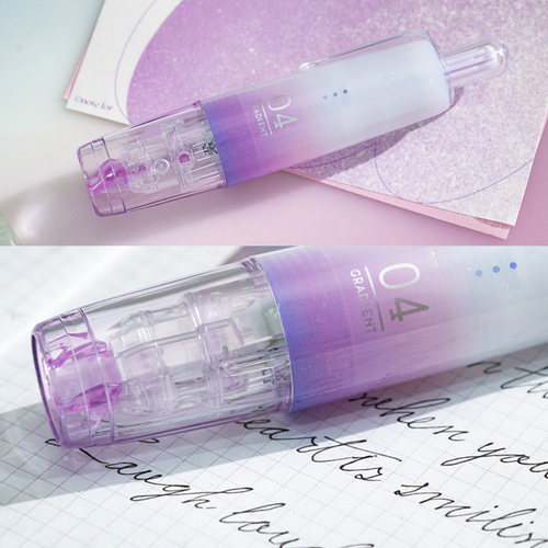 oval欧文修正带幻彩数字渐变涂改