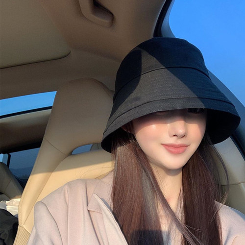 女韩版百搭防晒帽子日系渔夫帽