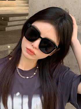 复古大框墨镜女款2025新款高级感显脸小防紫外线出游防晒太阳眼镜