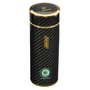 思宝保温杯男第六元素直身真空车载纳米茶隔商务高档办公保暖水杯