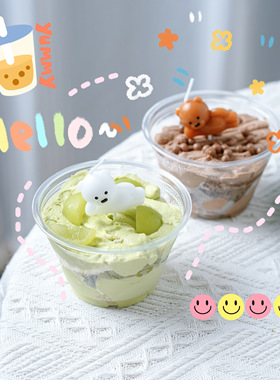 烘焙秘密 ins韩国躺躺小熊生日蛋糕蜡烛侧躺小熊横躺小熊复古蜡烛