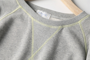 韩单 棉质毛圈卫衣 春秋套头拼色拼接上衣  瑕疵 包邮 8-8-11-12