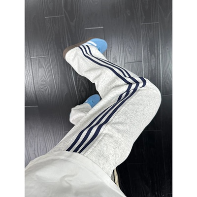 cleanfit条纹运动卫裤男款秋冬