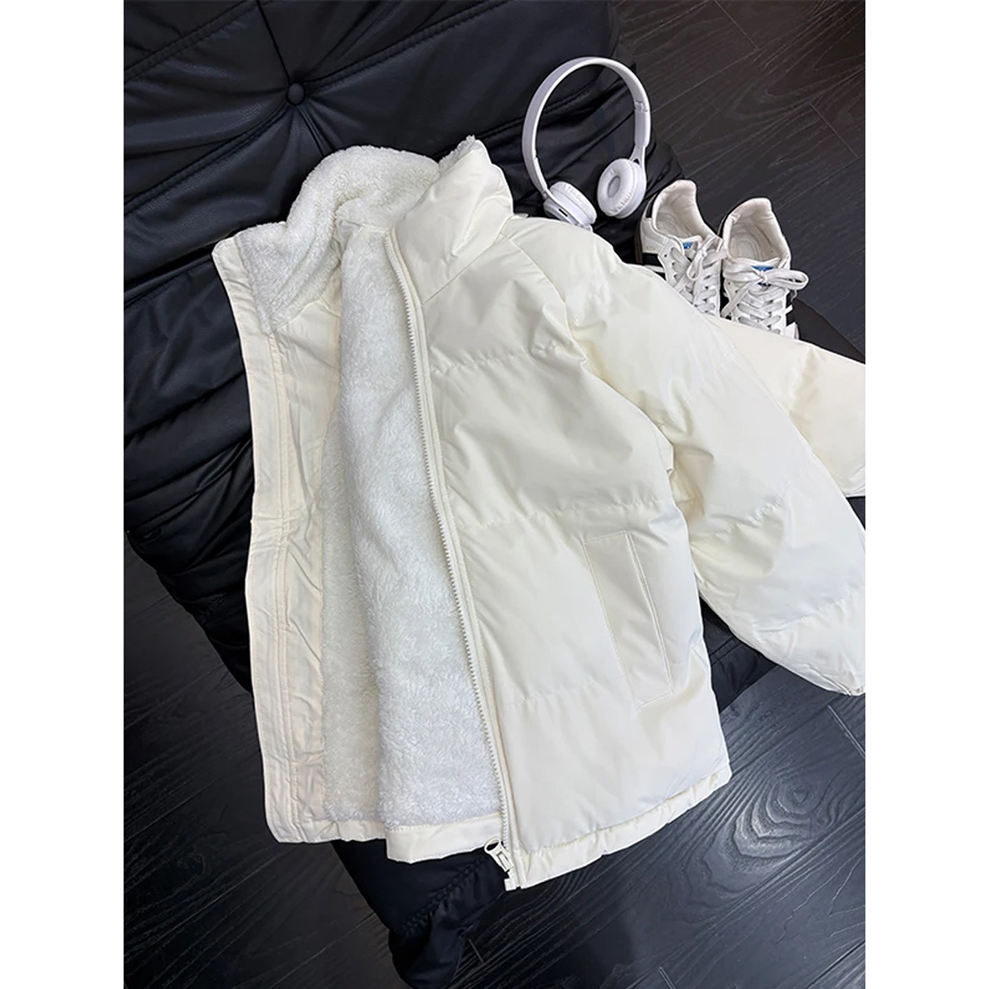 零下40度加厚羊羔绒男士棉服