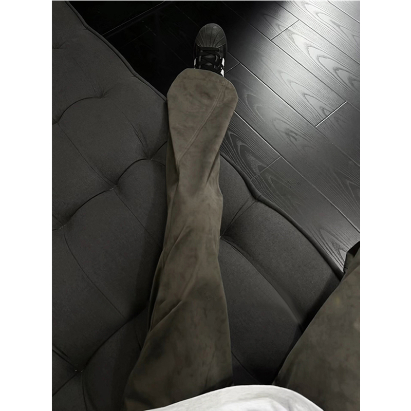 美式复古扎染裤子男款vintage