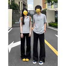 cleanfit黑色冰丝西裤男夏季薄款凉感微喇叭裤子显瘦垂感直筒长裤