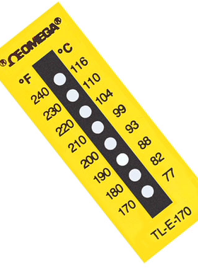 美国OMEGA原装进口 TL-E-105_170-30_250_330_410 不可逆测温标签