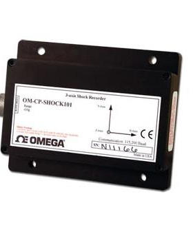 Omega欧米茄 OM-CP-SHOCK101-5/50/100/250 数据记录器 传感器