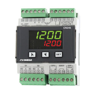 美国OMEGA欧米茄 CN245-R1-R2-F3-C4 DIN轨道安装通用温度控制器