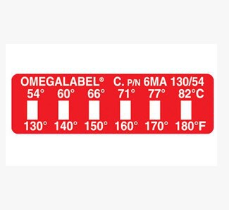 OMEGA 6MA/6MB-100/38/130/54/160/71/190/88-30温度监测片传感器