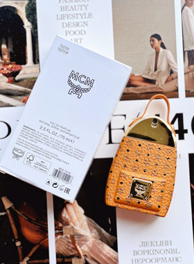 【包邮】柜800元！这造型感拉满！MCM限量版背包香水