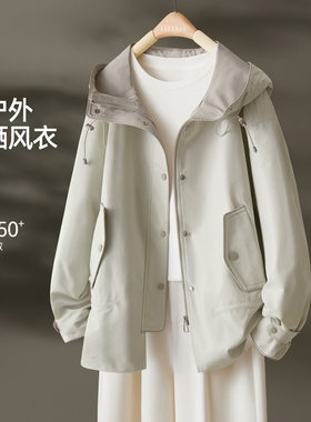 IHIMI海谧轻户外防晒连帽风衣