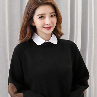 2025春夏新款假领子韩版雪纺衫无袖衬衫女款百搭打底职业衬衣背心