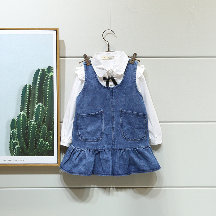 宝宝秋装背心裙公主裙