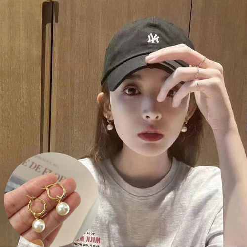 防过敏珍珠耳环防过敏珍珠耳环