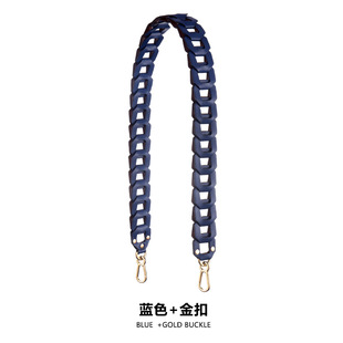 适用LOEWE枕头包改造福袋月牙包单肩斜跨带真皮宽肩带替换配件