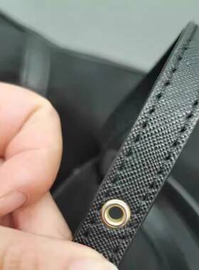 适用mk Voyager托特包购物袋十字纹包带替换肩带打孔手提包带配件