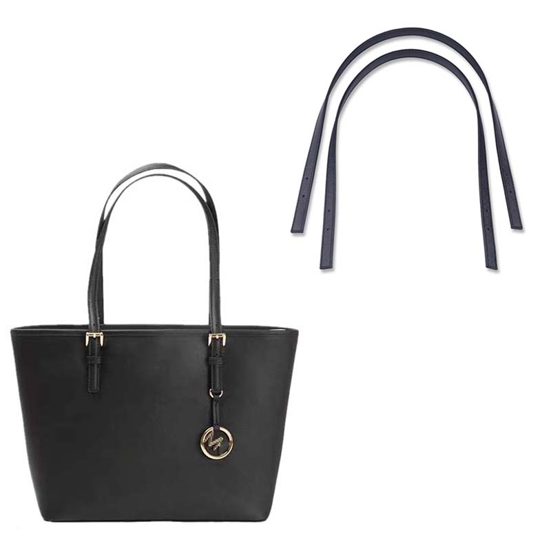 改造MK菜篮子托特包购物袋饺子包手提带十字纹真皮替换包带可调节