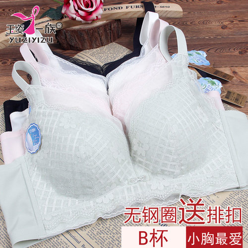 玉姿一族B杯聚拢中薄无钢圈内衣