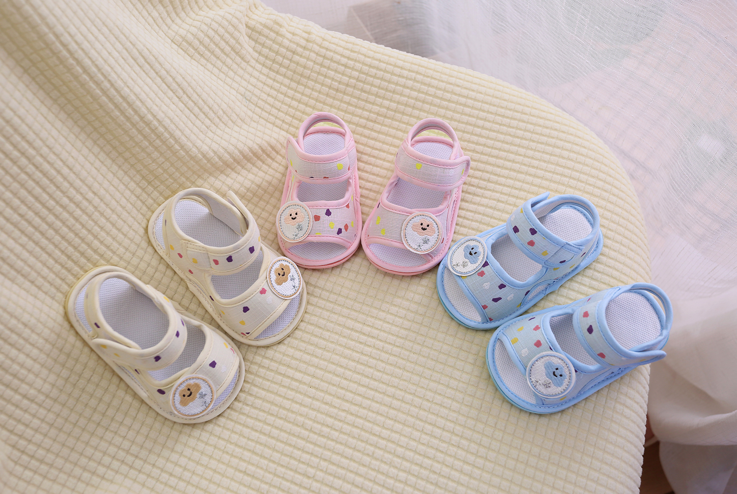 嘟啦贝贝夏季宝宝12个月左右凉鞋